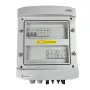 EMITER schakelkast aangesloten DCAC hermetisch IP65 met Noark 1000V Type 2 DC-overspanningsafleider, 2 x PV-string, 2 x MPPT // AC Noark Type 2, 10A 3-fasen
