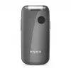 Emporia ONE V200i 2G klaptelefoon met grote toetsen, Space Grey/zilver