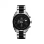 Emporio Armani AR5952 heren chronograaf quartzhorloge 43 mm zwart siliconen