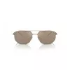 EMPORIO ARMANI EA2147-30025A zonnebril mat zwart grijs rechthoekig heren
