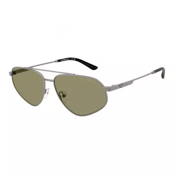 EMPORIO ARMANI EA2156-30032A herenzonnebril - mat zwart montuur, grijs verloopglazen, 59 mm