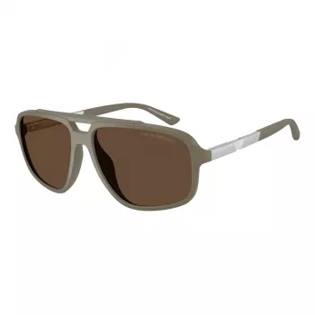 EMPORIO ARMANI EA4236U543773 heren zonnebril Havana acetaat bruin verloop 59mm
