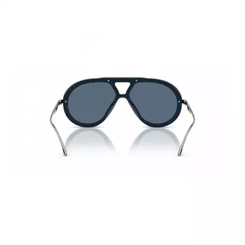 EMPORIO ARMANI EA4242U621380 heren zonnebril - mat zwart montuur, grijs verlopende glazen, 56 mm