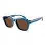 EMPORIO ARMANI EA4245U624787 heren zonnebril mat zwart donkergrijs 54mm