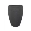 Emsa City bloempot 283/54 zwart graniet D54 – 65L ronde plantenbak voor buiten