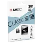 Emtec ECMSDM32GHC10CG 32GB MicroSDHC Class 10 UHS-I geheugenkaart met SD-adapter
