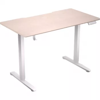 ENDORFY Atlas S elektrisch in hoogte verstelbaar bureau licht hout 120x60 cm