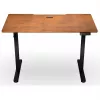 ENDORFY Atlas S Electric in hoogte verstelbaar bureau walnoot/zwart 120x60 cm
