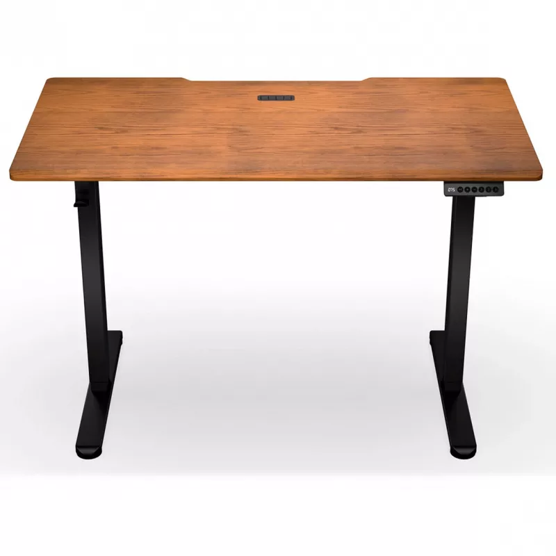 ENDORFY Atlas S Electric in hoogte verstelbaar bureau walnoot/zwart 120x60 cm