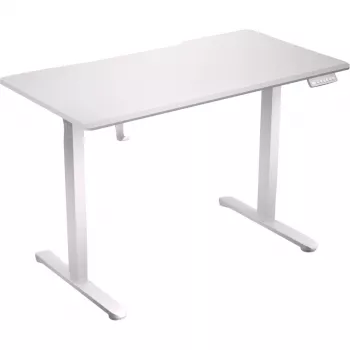 ENDORFY Atlas S Electric Onyx White In Hoogte Verstelbaar Bureau 120x60 cm