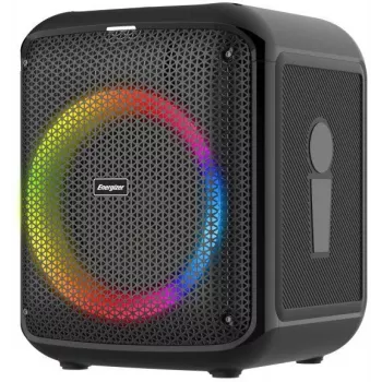 ENERGIZER draagbare Bluetooth-luidspreker 20W RGB LED FM-radio 6000mAh zwart