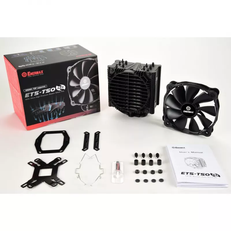 Enermax ETS-T50 AXE Silent Edition 140mm tower CPU-luchtkoeler