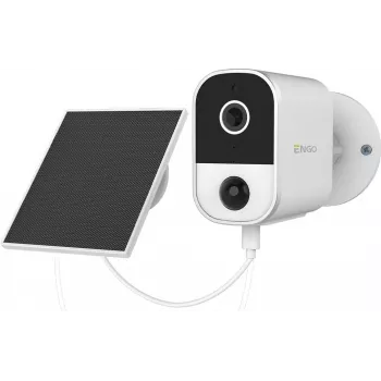 ENGO CONTROLS ECAM-solar IP-camera met accu en zonnepaneel