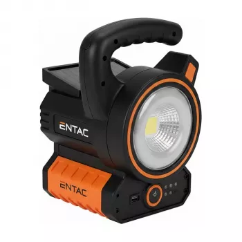 ENTAC LED-werklamp solar met powerbank