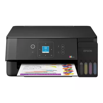 Epson EcoTank ET-2922 kleuren inkjet multifunctionele printer - A4/Legal - printen, kopiëren, scannen - Wi-Fi, USB - zwart