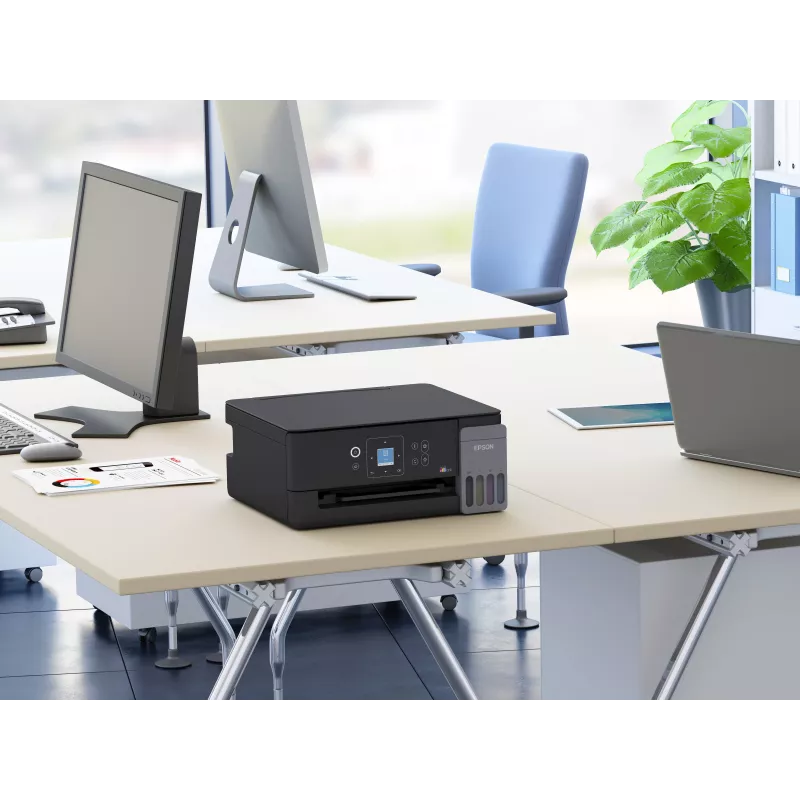 Epson EcoTank L3360 inkjet kleurenmultifunctionele printer (A4, Wi-Fi, zwart)