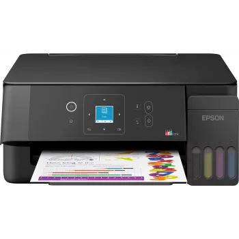 Epson EcoTank L3360 inkjet kleurenmultifunctionele printer (A4, Wi-Fi, zwart)