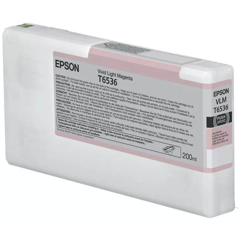 Epson T653600 UltraChrome HDR light magenta inktpatroon 200ml