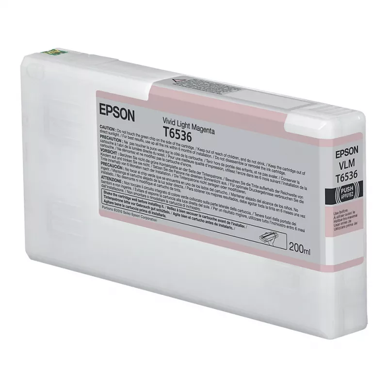 Epson T653600 UltraChrome HDR light magenta inktpatroon 200ml