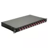 Equip 12-Port Glasvezel Lasbox, LC Duplex, OM4, 1U, gevuld, zwart
