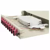 Equip 12-poorts SC duplex OM4 glasvezel splicebox, 1U, volledig uitgerust, grijs