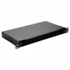 Equip 19 inch 1U glasvezel-space-box zonder paneel, staal zwart