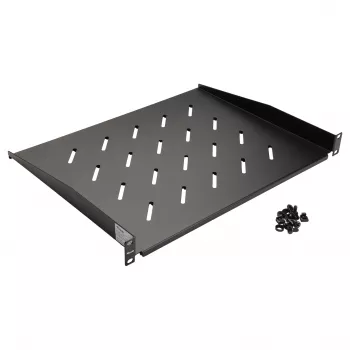 Equip 19 inch vast rack-rek 1U 350 mm zwart voor serverracks