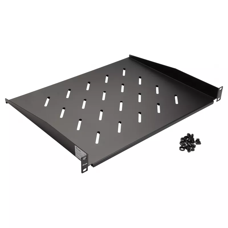 Equip 19 inch vast rack-rek 1U 350 mm zwart voor serverracks