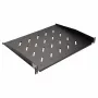 Equip 19 inch vast rack-rek 1U 350 mm zwart voor serverracks