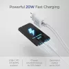 Equip 2-poorts USB-C PD3.0/USB-A GaN wandlader 20W, Wit, verpakking van 25 stuks