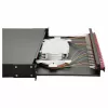 Equip 24-poorts glasvezel splicebox, LC Duplex, OM4, 1U, bestückt, zwart