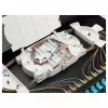 Equip 24-poorts glasvezel-lasbox, SC duplex, OM3, 1U, gevuld, zwart