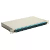 Equip 24-poorts glasvezel splicebox, SC duplex, OM3, 1U, compleet uitgerust, grijs