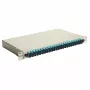 Equip 24-poorts glasvezel splicebox, SC duplex, OM3, 1U, compleet uitgerust, grijs