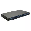 Equip 24-poorts glasvezel-lasbox, SC duplex, OS2, 1U, gevuld, zwart
