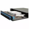 Equip 24-poorts glasvezel-lasbox, SC duplex, OS2, 1U, gevuld, zwart