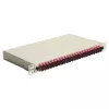 Equip 24-poorts SC duplex OM4 glasvezel-lasbox 1U rackmount, gevuld, grijs