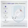 Equip 245526 2-poorts USB-C PD3.0 / USB-A GaN 20W wandlader, wit