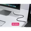 EQUIP 578203 USB-C naar USB-C actieve optische kabel 7,5 m 4K@60Hz 10Gbit/s PD 60 W zwart