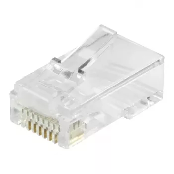 Equip Cat.6A RJ45 afgeschermde veldmonteerbare stekker zonder gereedschap (100-pack)