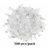 Equip Cat6 RJ45 UTP Unshielded Connector Kit (100 stuks) - Transparant