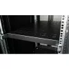 Equip EZVS-19-1-10-B 19-inch 1U variabele legbord, 1000 mm diepte, zwart