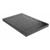 Equip EZVS-19-1-10-B 19-inch 1U variabele legbord, 1000 mm diepte, zwart