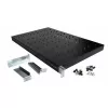 Equip EZVS-19-1-10-B 19-inch 1U variabele legbord, 1000 mm diepte, zwart