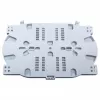 Equip glasvezel-lascassette 2x12 – tray, deksel & 2 vezelhouders