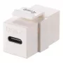 Equip Keystone Coupler USB 3.2 Gen 2 USB-C naar USB-C bus naar bus, wit
