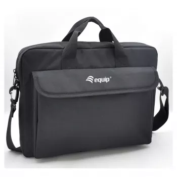 Equip laptoptas met Equip logo 17,3 inch zwart