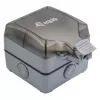 EQUIP Opbouwdoos 1-Port Keystone onafgeschermd Buiten Grijs IP44
