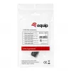 Equip USB-C Keystone Koppeling, USB 3.2 Gen 2, USB-C bus naar bus, Zwart