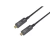 EQUIP USB-C naar C actieve optische kabel 7,5 m 8K 60 Hz PD 60 W 10 Gbit/s zwart